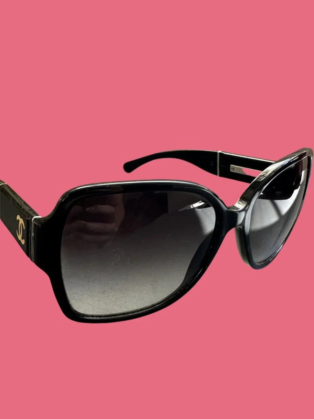 Chanel CC 2000's Sunglasses with case 5230q 1345/3c
